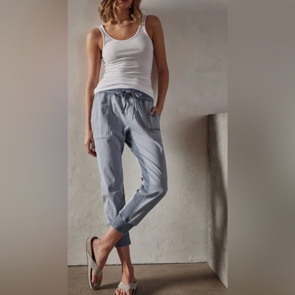 James Perse Mixed Media Pants / Jogger in Aura / Size 1